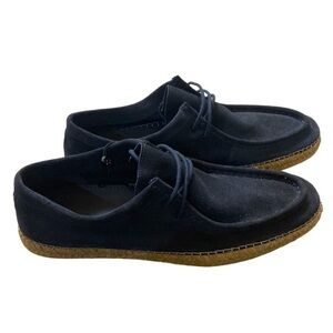 Massimo Dutti navy Suede Loafers for Men Sz 12 NWT